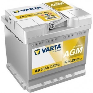 Акумулатор VARTA AGM 12 V 50 Ah , 540 A  Dynamic