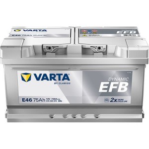 Акумулатор VARTA EFB 12 V 75 Ah, 730 A Blue Dynamic