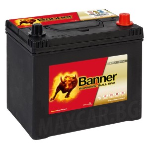 Aкумулатор BANNER RUNNING BULL EFB 12 V 65 Ah JIS R+, 550A