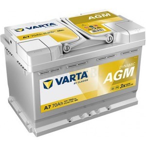 Акумулатор VARTA AGM 12 V 70 Ah , 760 A  Dynamic