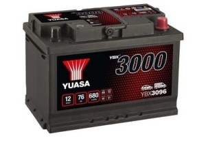 Акумулатор YUASA YBX3000 12 V 76AH, 680A R+