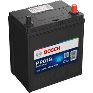 Aкумулатор BOSCH POWER PLUS 12 V 36 Ah JIS R+, 360A