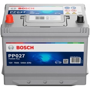 Aкумулатор BOSCH POWER PLUS 12 V 70 Ah JIS L+, 540A