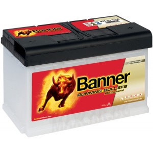 Aкумулатор BANNER RUNNING BULL EFB PRO 12 V 75 Ah, 700A